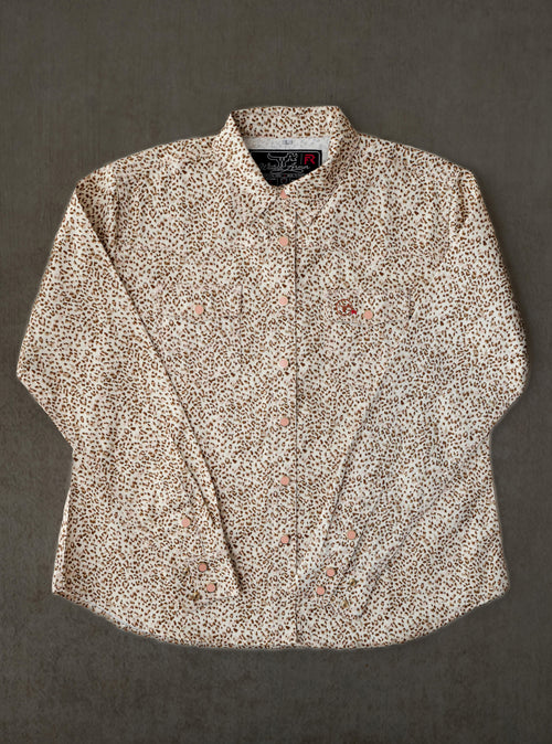 LEOPARD woman's FR work shirt