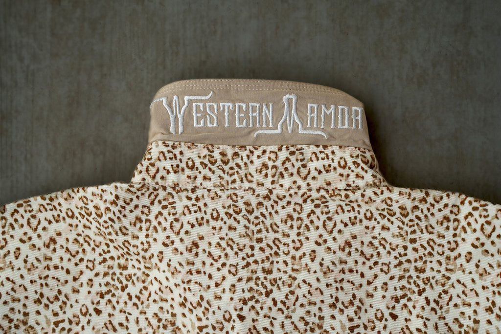 LEOPARD woman's FR work shirt