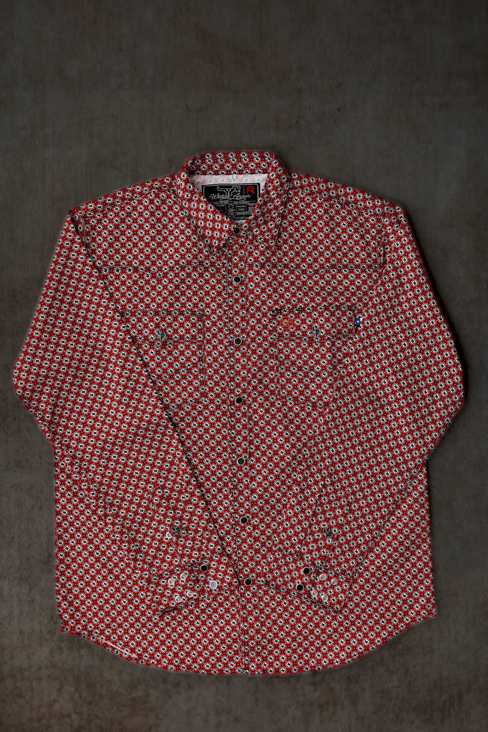 TEXAS EDITION (RED) mens FR work shirt